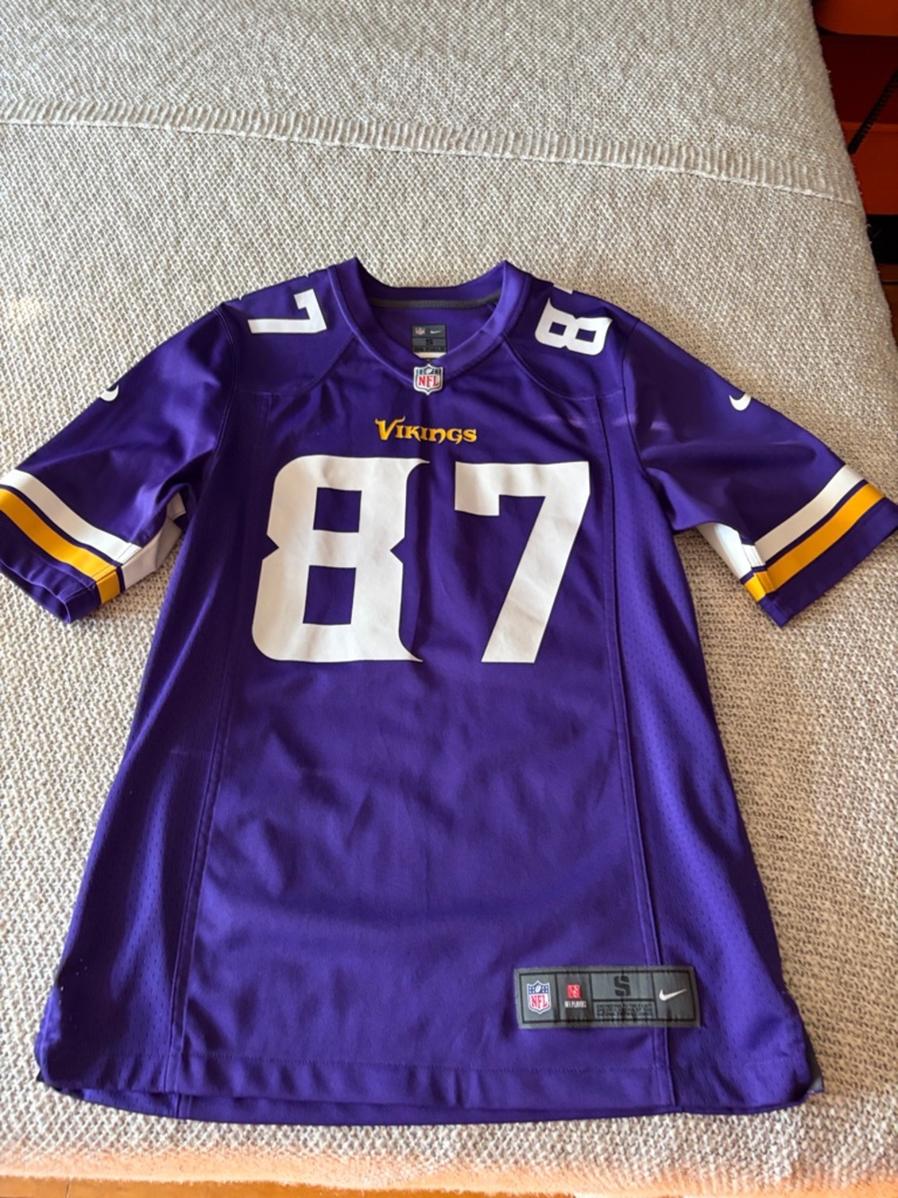 Minnesota Vikings #87 TJ Hockenson Jersey